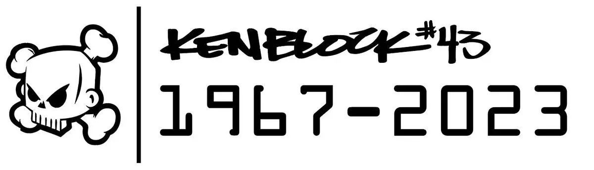 Sticker Hommage Ken Block 1