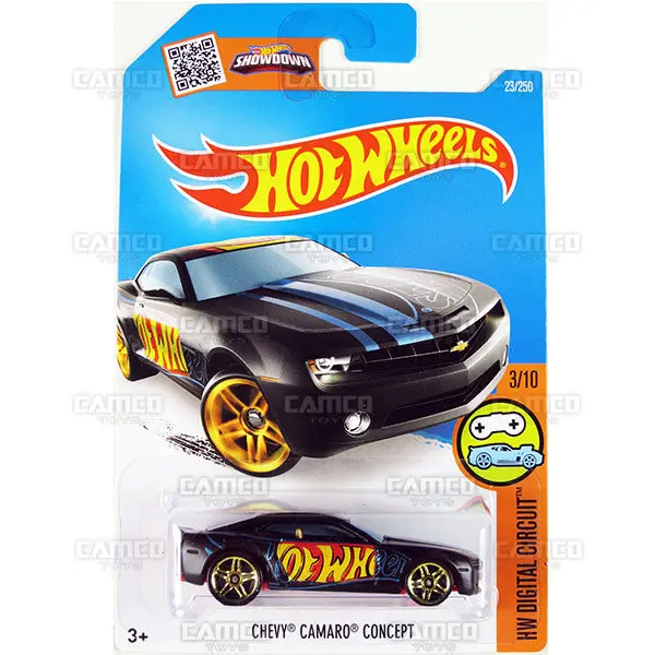 Chevy Camaro Concept #23 Black - 2016 Hot Wheels 1