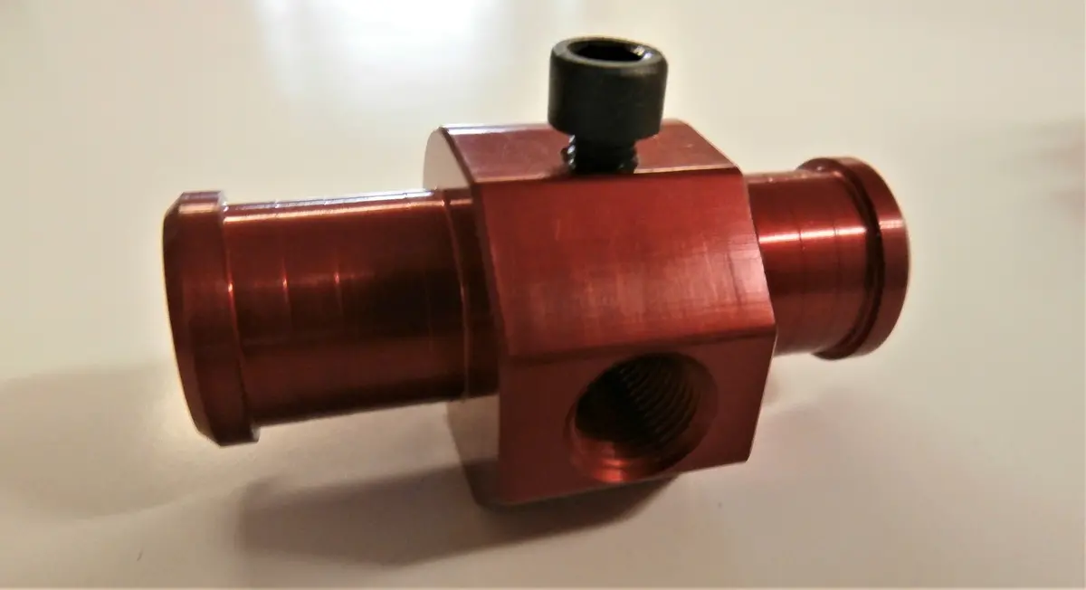 Coolant Gauge Adapter Small 1