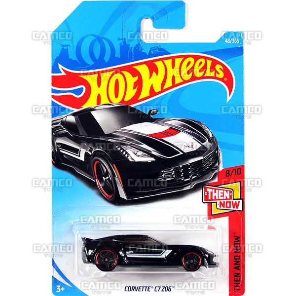 Corvette C7 Z06 #48 Black - 2018 Hot Wheels 1