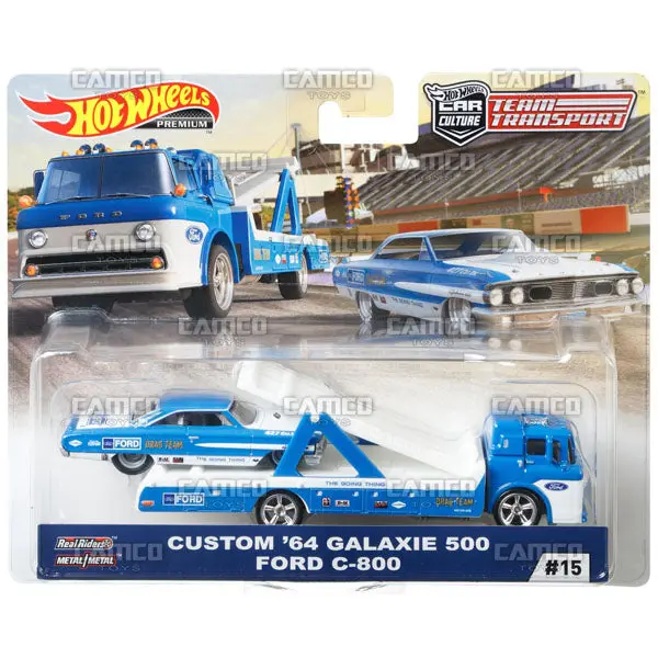 Custom 64 Galaxie 500 Ford C-800 - 2019 Hot Wheels 1