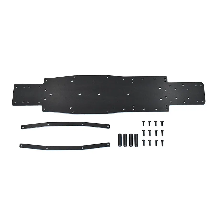 Rêve D Rdx Black Frp Main Chassis & Side Deck Set 1