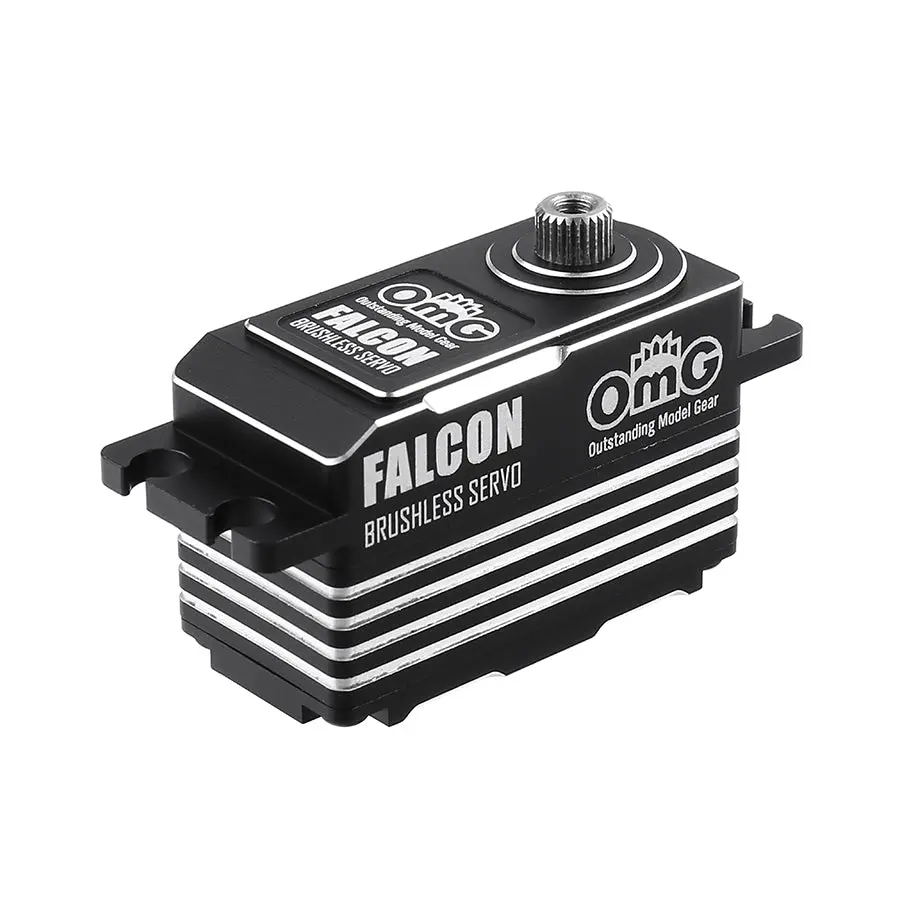 Omg D4-12Bf Falcon Low Profile Digital Servo - Black 1