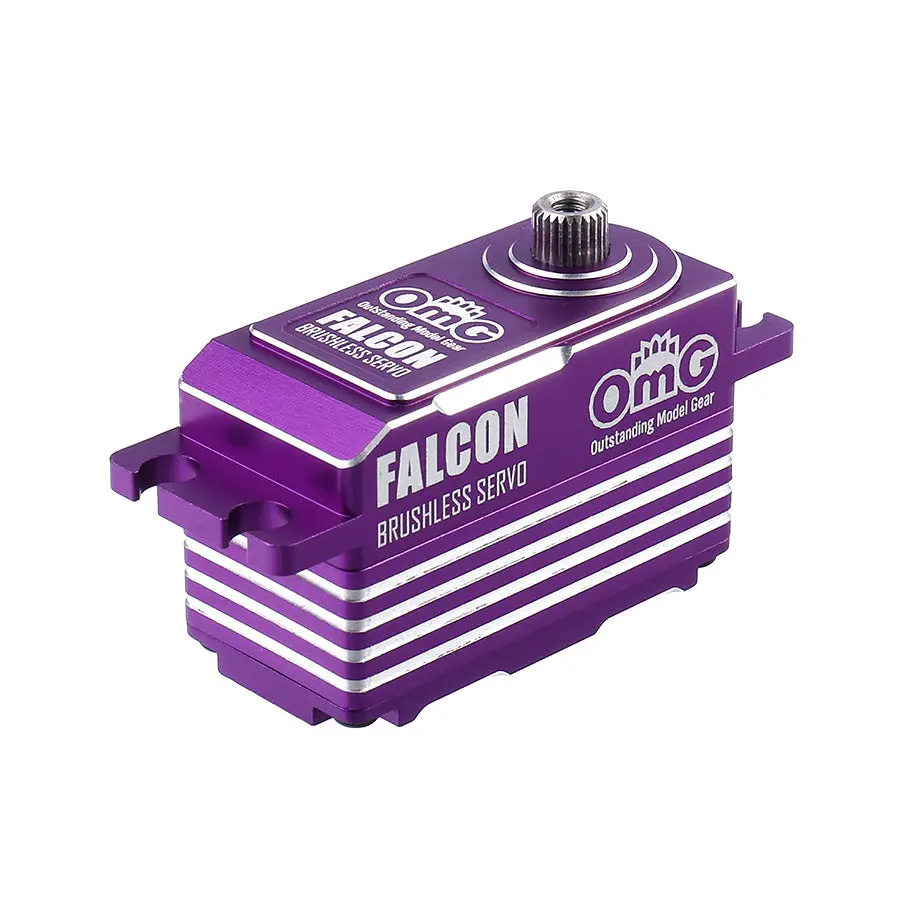 Omg D4-12Bf Falcon Low Profile Digital Servo - Purple 1
