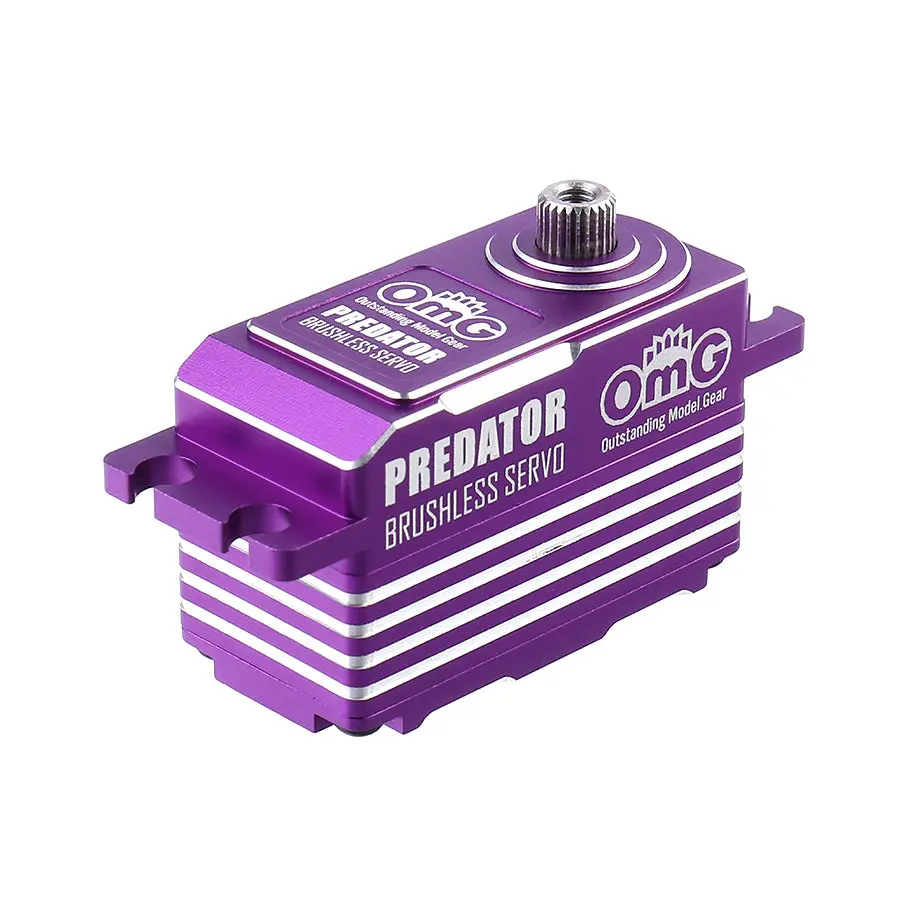 Omg D4-16Bf Predator Low Profile Digital Servo - Purple 1