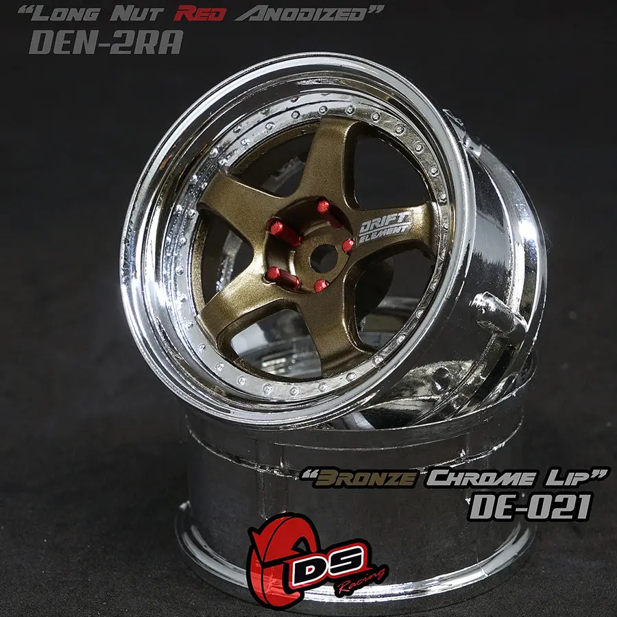 De 5 Spoke Wheel Set - Bronze/Chrome 1