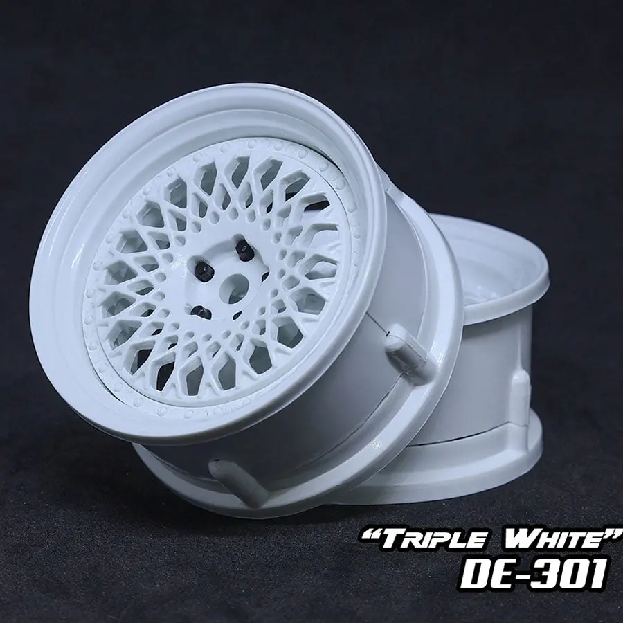 De Mesh Wheel Set - Triple White 1