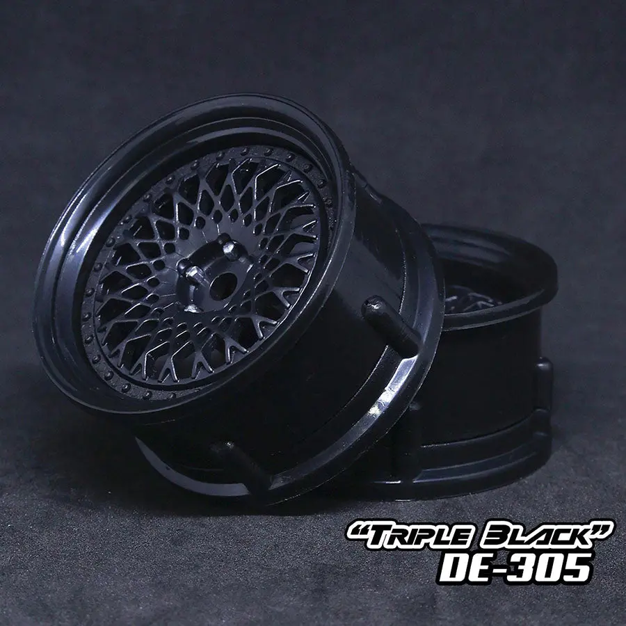 De Mesh Wheel Set - Triple Black 1