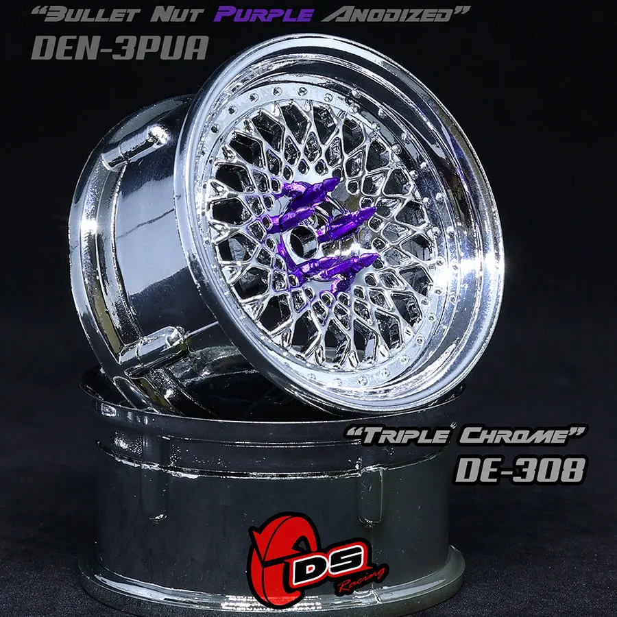 De Mesh Wheel Set - Triple Chrome 1