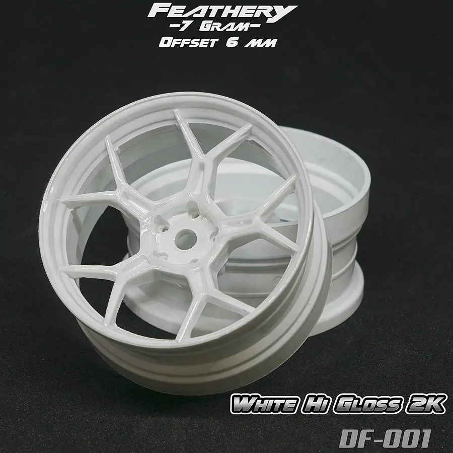 Drift Feathery 5Y Spoke Wheel - White Hi Gloss 2K 1