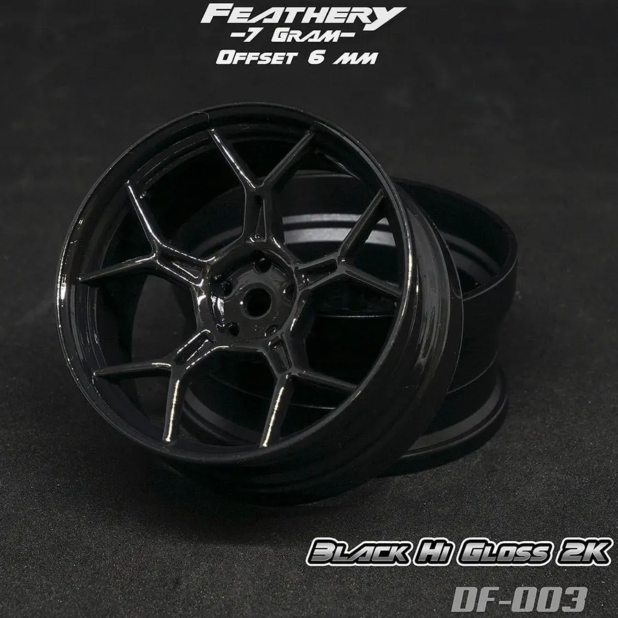 Drift Feathery 5Y Spoke Wheel - Black Hi Gloss 2K 1