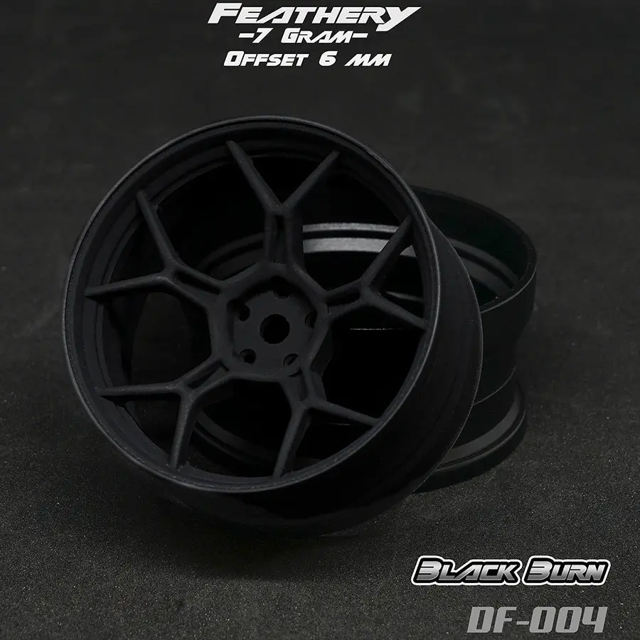 Drift Feathery 5Y Spoke Wheel - Black Matte 1