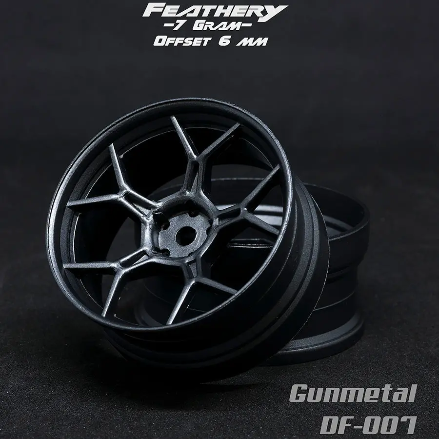 Drift Feathery 5Y Spoke Wheel - Gunmetal 1