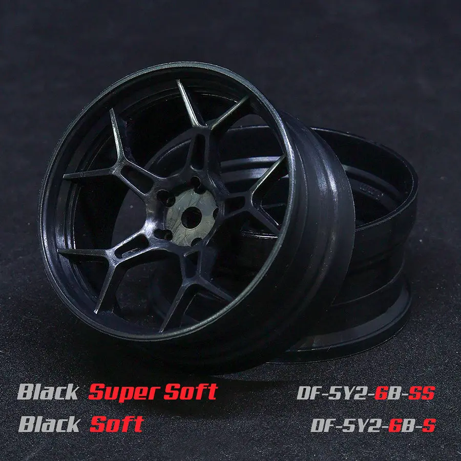 Drift Feathery 5Y Spoke Super Soft Wheel - Black 1