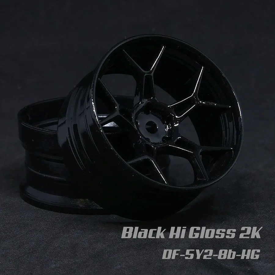 Drift Feathery 5Y Spoke Wheel - Black Hi Gloss 2K 2