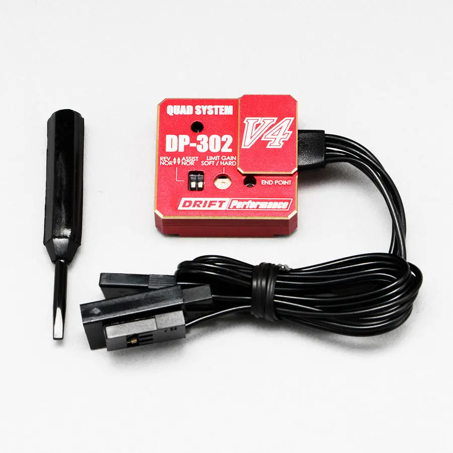 Yokomo Drift Performance Gyro W/ Ep Adjustment - Red 1