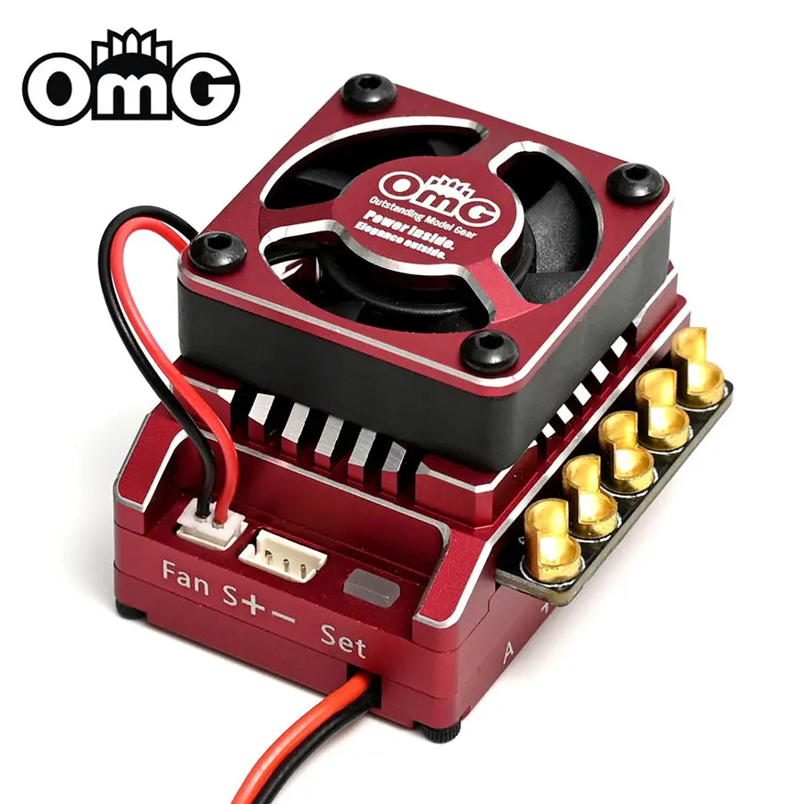 Omg X3 Series Polaris Dr120a Brushless Esc - Red 1