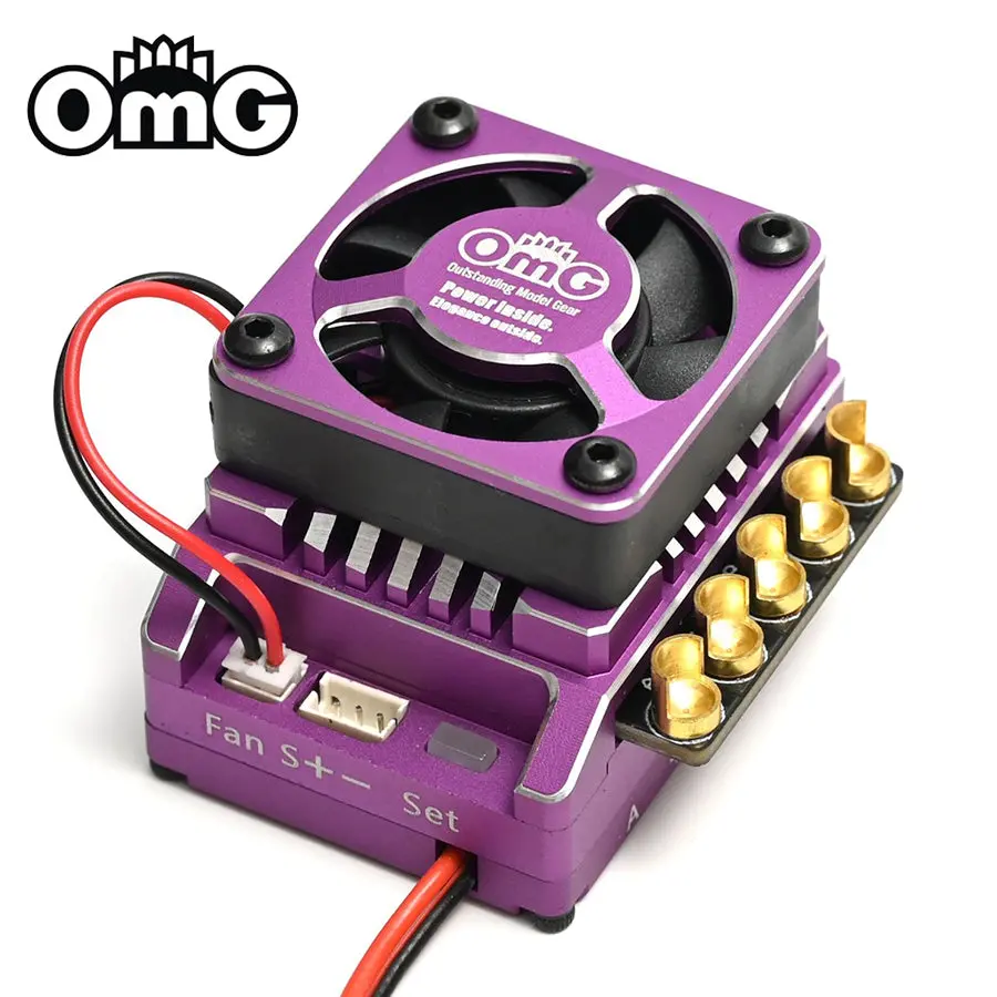 Omg X3 Series Polaris Dr120a Brushless Esc - Purple 1