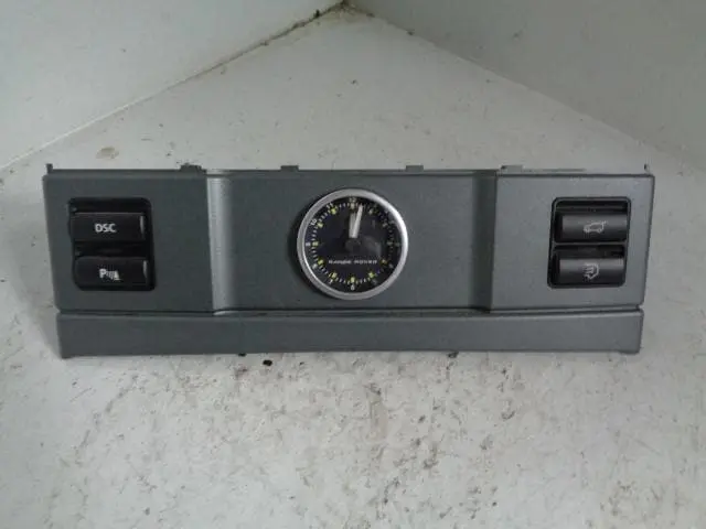 Range Rover L322 Clock Tailgate Release Dsc Pdc Control Panel 7H42 13D734 Ca 1