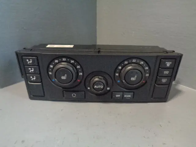 Heater Control Panel Jfc501110 Range Rover Sport Discovery 3 Black 2004 To 2009 1