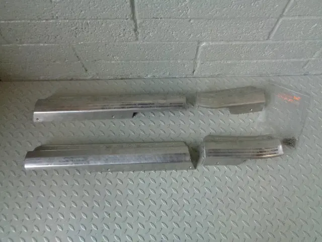 Freelander 1 Kick Plates Door Sill In Silver Set Of 4 Land Rover 2001 To 2006 1