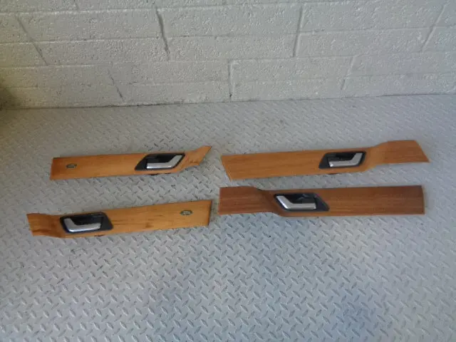 Range Rover Sport Door Card Light Wood Trim Panels Handles L320 B05063 1