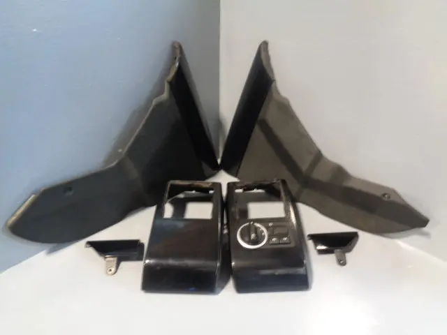 Range Rover L322 6 Piece Trim Dashboard Finisher Kit In Piano Gloss Black B21032 1