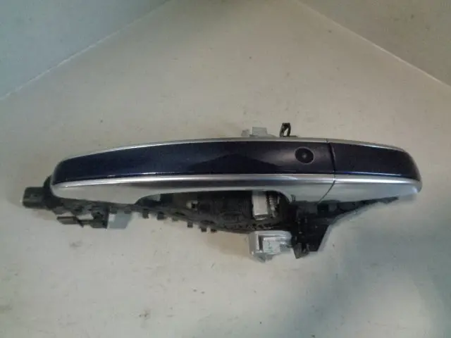 Range Rover L405 Door Handle Exterior Off Side Rear Silver Loire Blue 2013 To 2017 1
