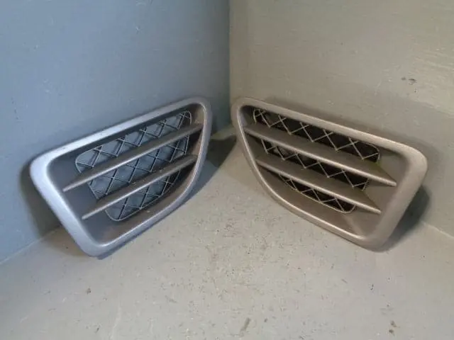 Range Rover Sport Wing Vents Pair Standard L320 In Grey 2005 To 2013 1
