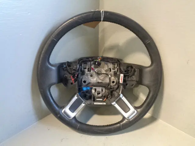 Range Rover L405 Steering Wheel Bare Leather Fk52-3F563 Da 2013 To 2017 1