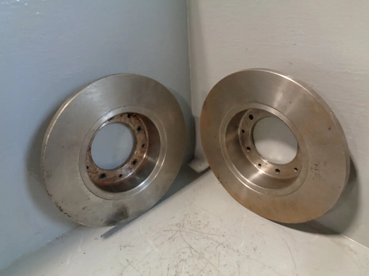 Defender 90 Discovery 1 Brake Discs Rear Pair Lr017953 Land Rover 1989 To 1998 1