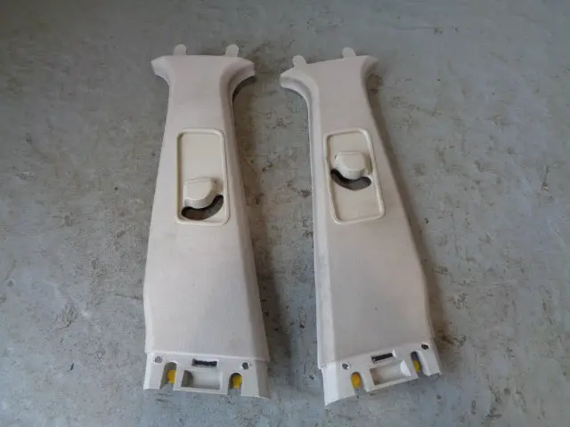 Discovery 3 B Pillar Trims Cover Interior Pair Land Rover 2004 To 2009 1