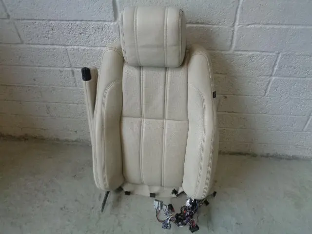 Range Rover L405 Seat Back Front Near Side Left Leather Ivory 2013 To 2017 15023 1