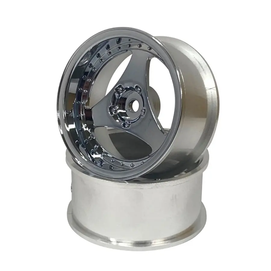 Mikuni Yokohama Advan Oni Drift Wheel - Chrome Silver 1