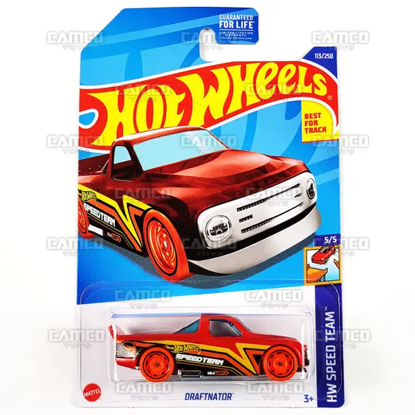 Draftnator #113 Red (Treasure Hunt) - 2022 Hot Wheels 1