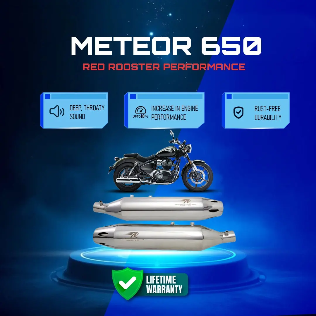 Red Rooster Performance Super Meteor 650 Astral Pro Exhaust Polish 1