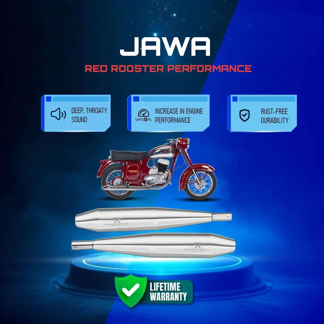 Red Rooster Performance Celesta Pro Exhaust Jawa Polish 1