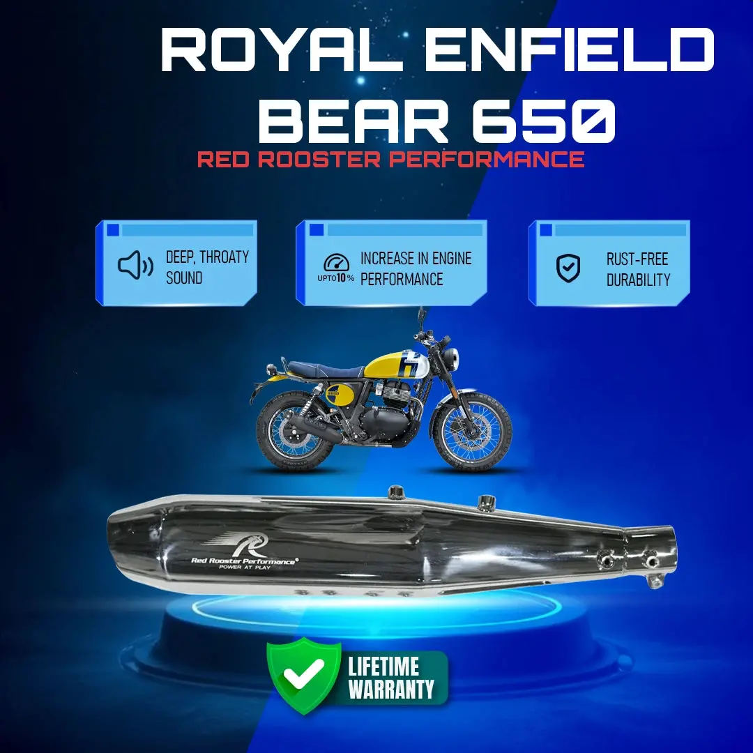 Red Rooster Performance Bear 650 Stellar X Exhaust 1