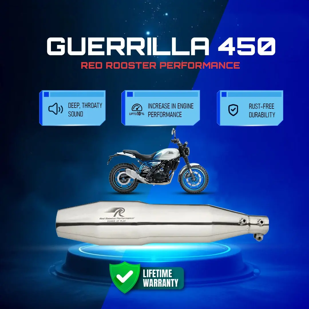 Red Rooster Performance Orion Exhaust Guerrilla 450 1