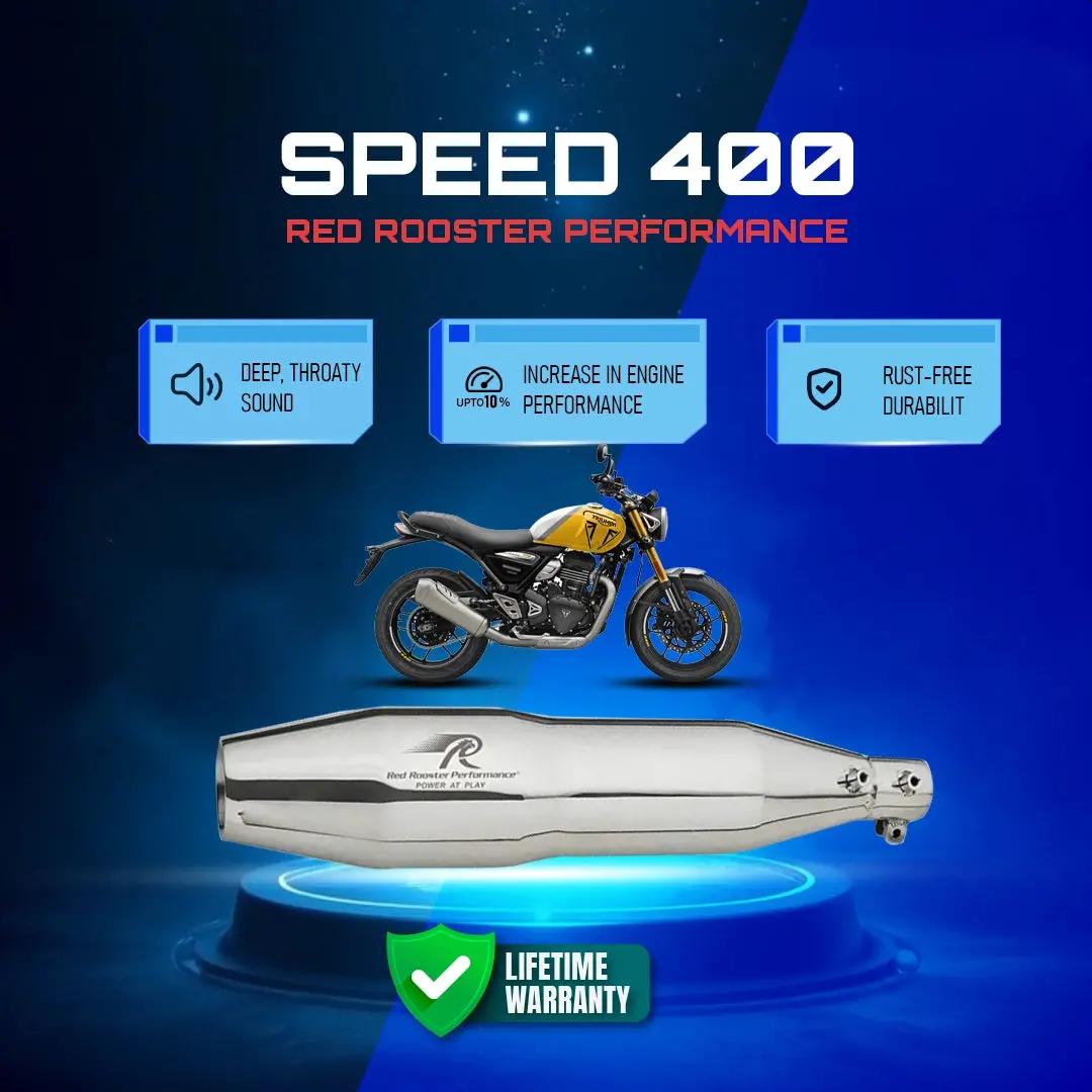 Red Rooster Performance Blaze For Triumph Speed 400, Speed T4 & Scrambler 400X 1