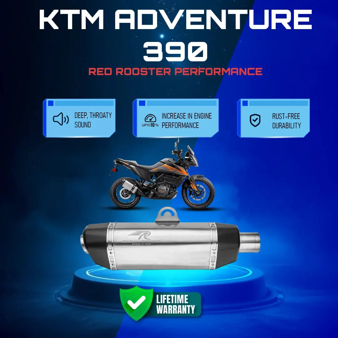 Red Rooster Performance Galactic Exhaust Ktm Adventure 390 1