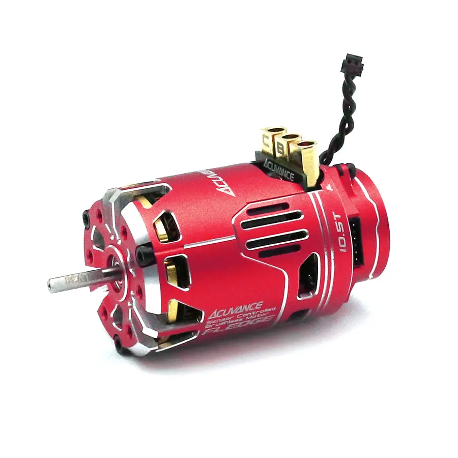 Acuvance Fledge 10.5T Motor W/ Fan - Red 1