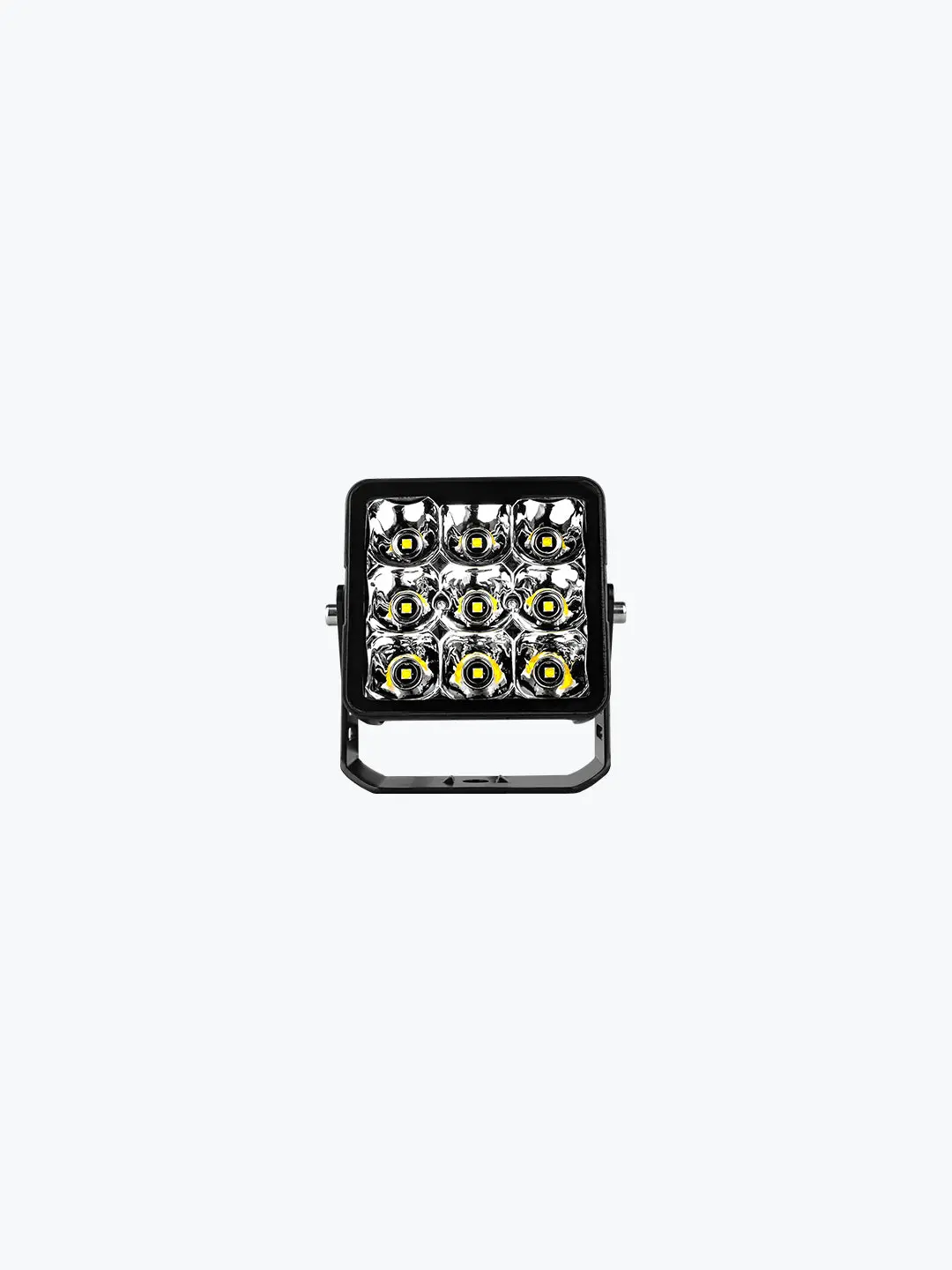 Hjg 9 Led Bezel Less Square Fog Light 1