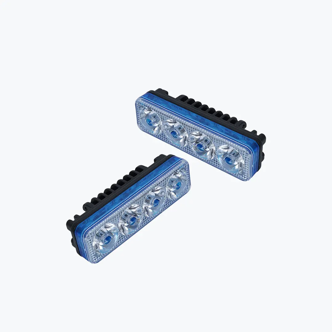 Hjg Moto 4 Led Bar Foglight Pair 1