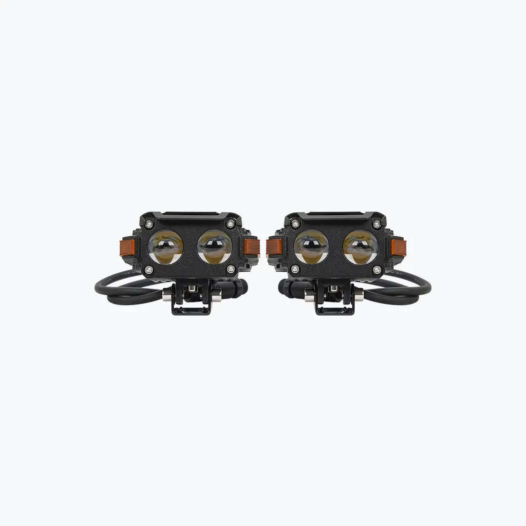 Hjg Universal 2 Led 32W Fog Light With Wire Harness 1