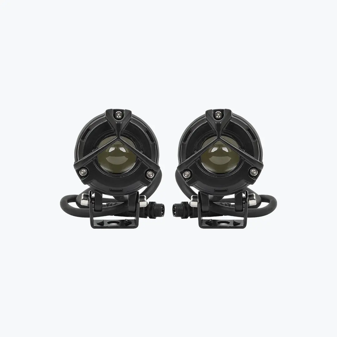 Hjg Universal Trident 3.0 Mini Fog Light With Wire Harness 1