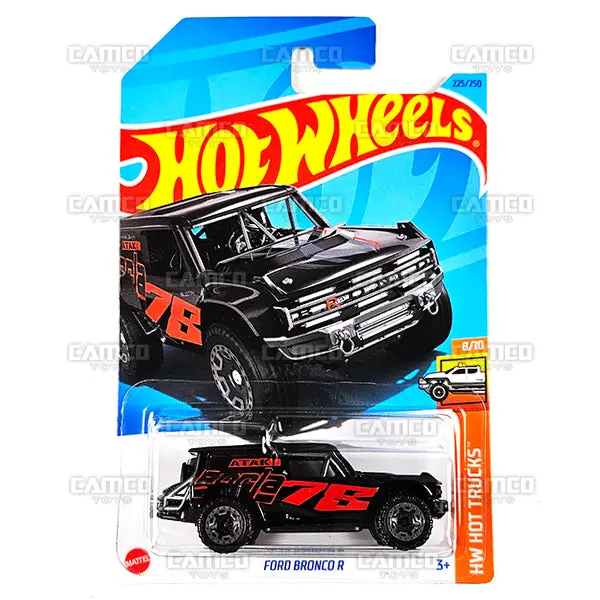 Ford Bronco R #225 Black - 2023 Hot Wheels 1
