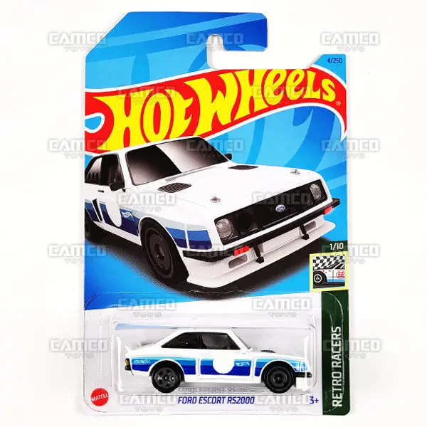 Ford Escort Rs2000 #4 White - 2023 Hot Wheels 1