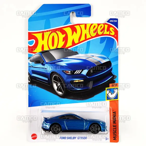 Ford Shelby Gt350r #249 Blue - 2022 Hot Wheels 1