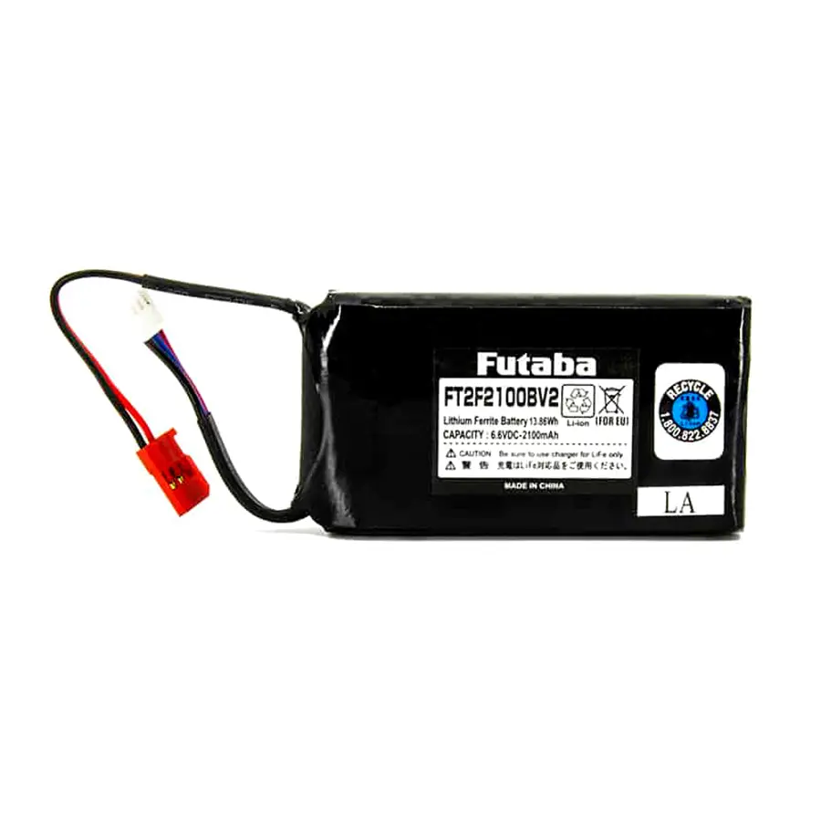 Futaba 2100Mah Life Transmitter Battery 1